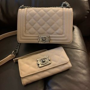 *NEW* designer inspired purse and wallet